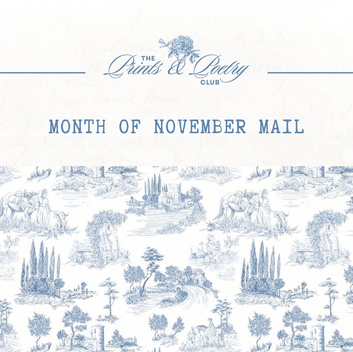 Monthly Mail x The Prints & Poetry Club